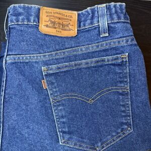 Vintage Levis 540 Jeans Mens 40x30 fits 38x29 Relaxed Fit Orange Tab Made USA 94